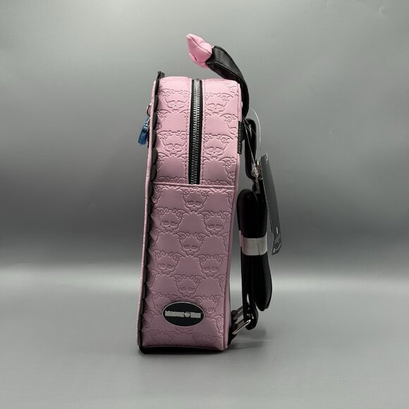 Monster High Draculaura Coffin Mini Backpack Scalloped Edges NEW - Picture 2 of 9